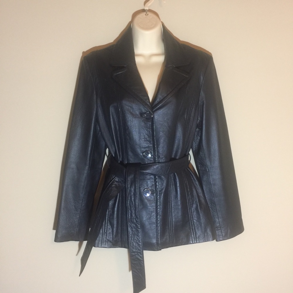 🌻Wilsons🌻 Black Leather Jacket Medium